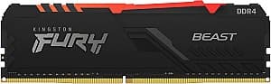 RAM Kingston Fury Beast RGB 8Gb DDR4-2666MHz (KF426C16BBA/8)