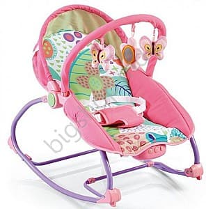 Шезлонг Baby Mix LCP-BR212-049 Розовый