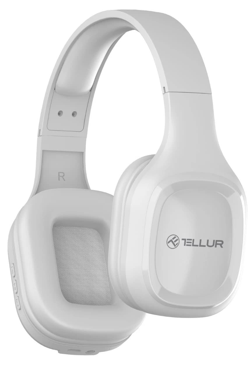 Casti TELLUR Pulse White