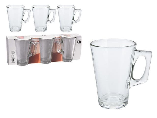 Set pentru ceai și cafea EH 3 buc. 250 ml