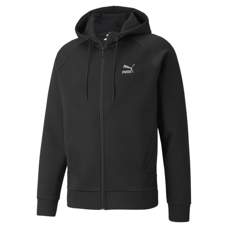 Батник Puma Classics Tech Fz Hoodie Dk Black