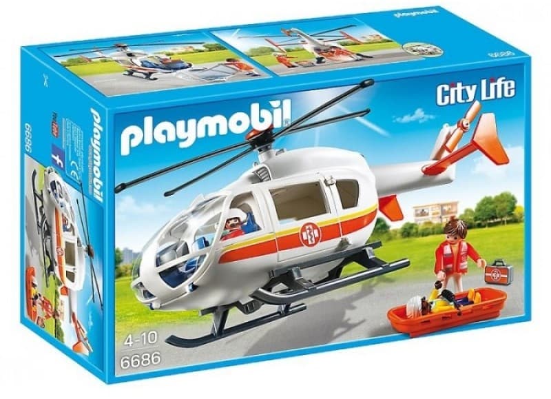 Constructor Playmobil PM6686 Medical Helicopter