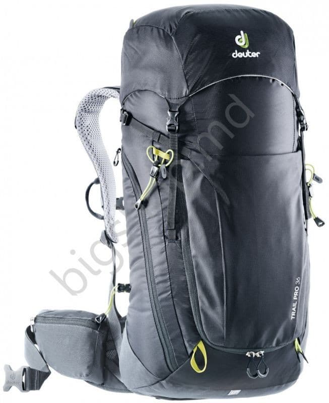 Rucsac sportiv Deuter Trail Pro 36 black-graphite