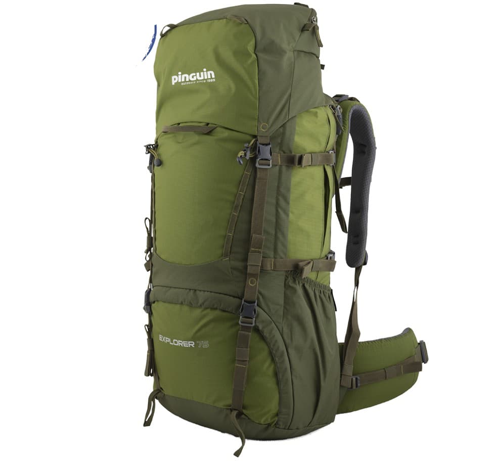 Rucsac sportiv Pinguin Explorer 75 Nylon Khaki