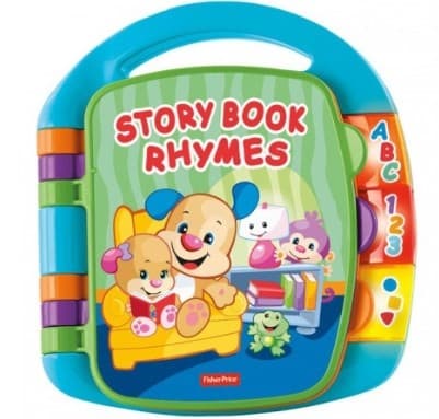 Jucărie interactivă Fisher  price DKJ99 Cartea muzicala cu poezii (ro)
