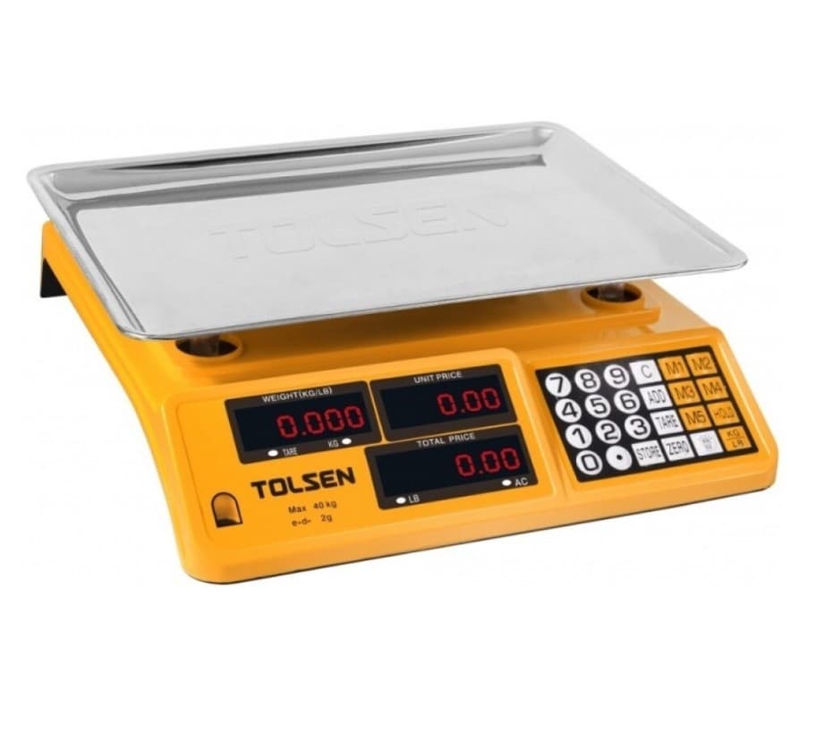 Торговые электрические весы Tolsen 35200