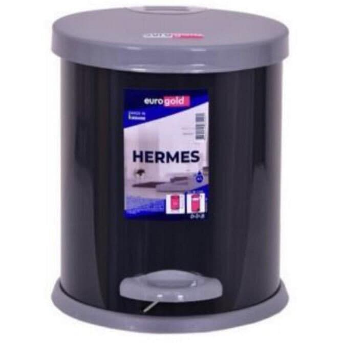 Мусорная урна Eurogold Hermes 4.0 l black