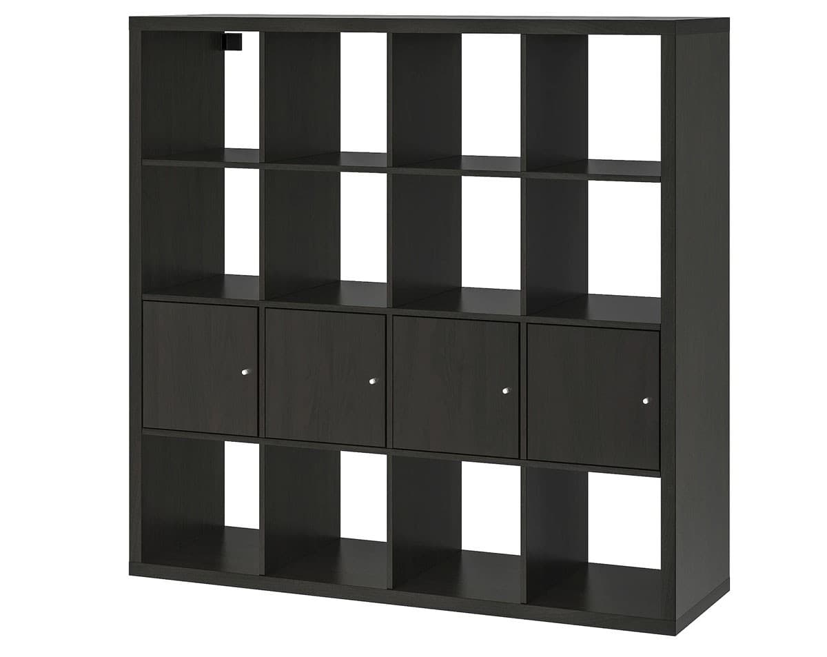 Etajera IKEA Kallax Black 147x147 cm