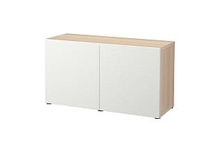 Комод IKEA Besta antique oak / Laxviken white 120x42x65 см