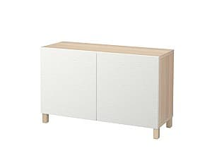 Comoda IKEA Besta antique oak / Laxviken / Stubbarp white 120x42x74 cm