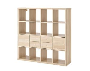 Etajera IKEA Kallax antique oak 147x147 cm