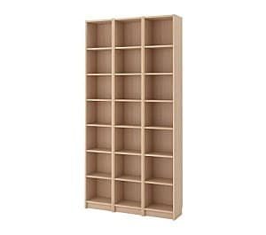 Стеллаж IKEA Billy white oak veneer 120x28x237 см