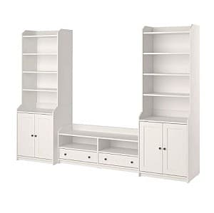 Стенка IKEA Hauga  White 277x46x199 см