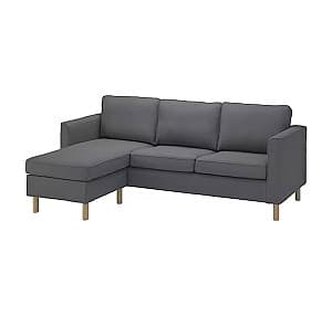 Canapea de colt IKEA Parup Vissle Grey