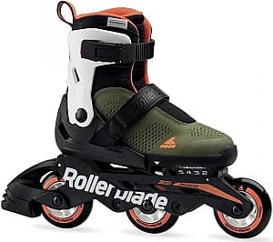 Роликовые коньки Rollerblade  Microblade Free 3WD Military Green/Orange (28-32)