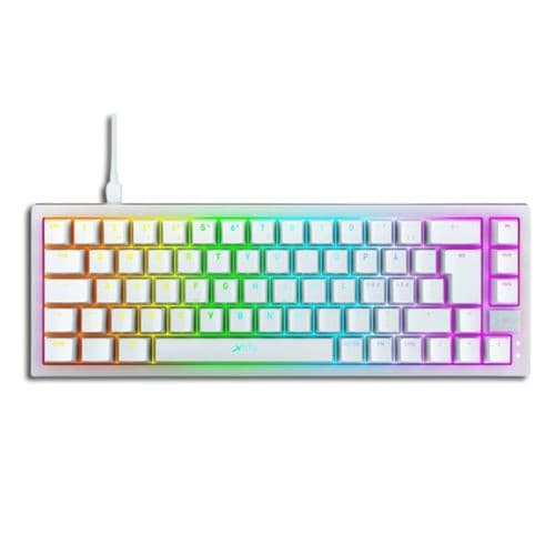 Tastatura Xtrfy K5 RGB Kailh Red Transparent White