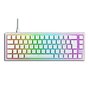 Клавиатурa Xtrfy K5 RGB Kailh Red Transparent White