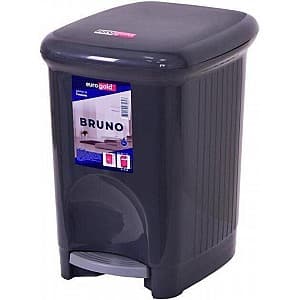 Cos de gunoi Eurogold Bruno 5.0 l black