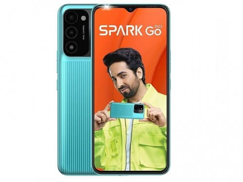 Мобильный телефон TECNO Spark Go 2022 (KG5m) 2/32Gb NFC 2SIM Turquoise Cyan