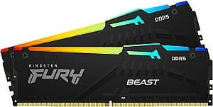 Оперативная память Kingston FURY Beast RGB 32GB DDR5-6000MHz (Kit of 2x16GB) (KF560C40BBAK2-32)