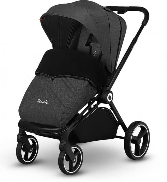 Carucior de plimbare Lionelo Mika 3in1 Grey Graphite