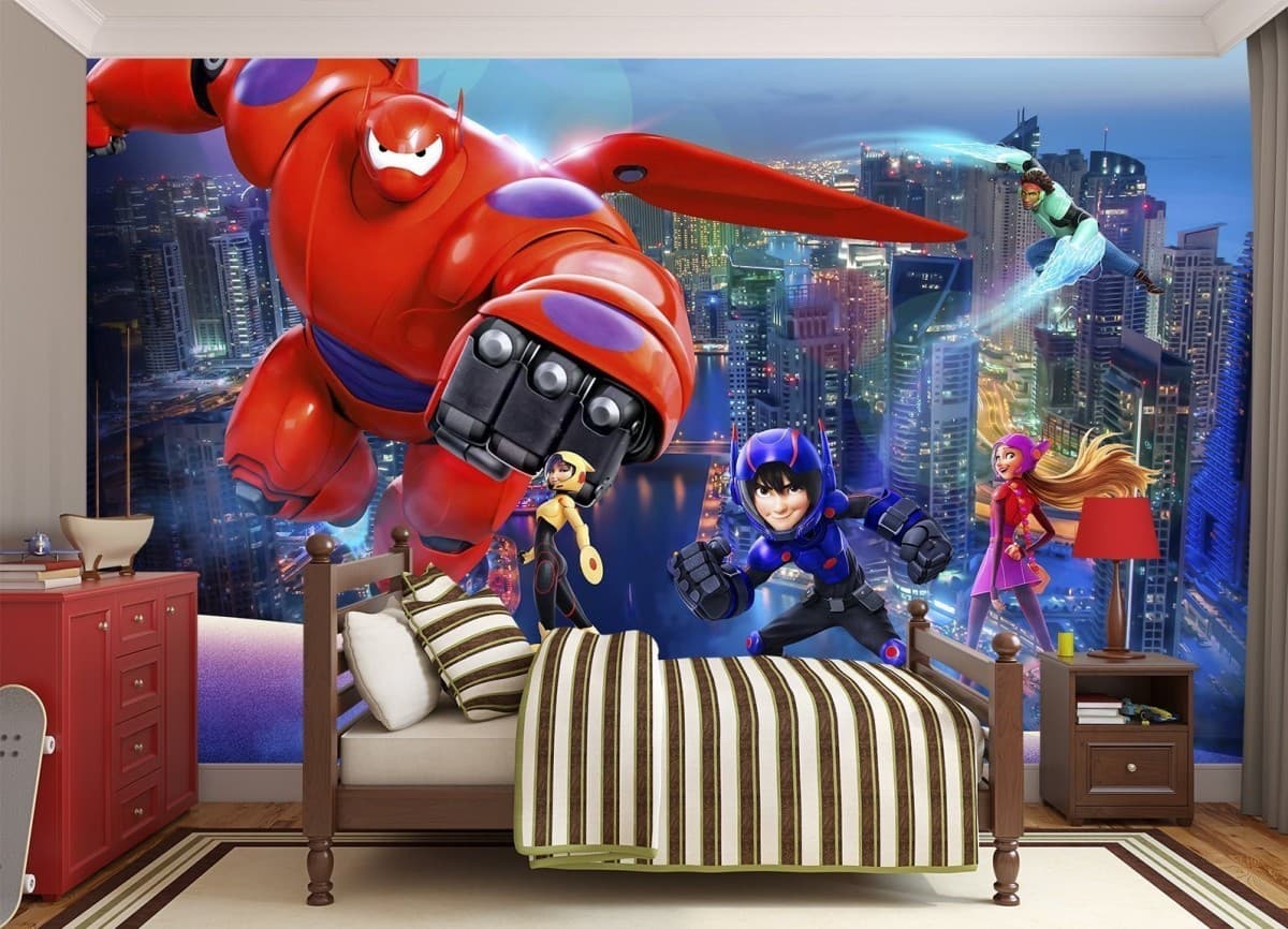 3D Фотообои Art.Desig Город героев