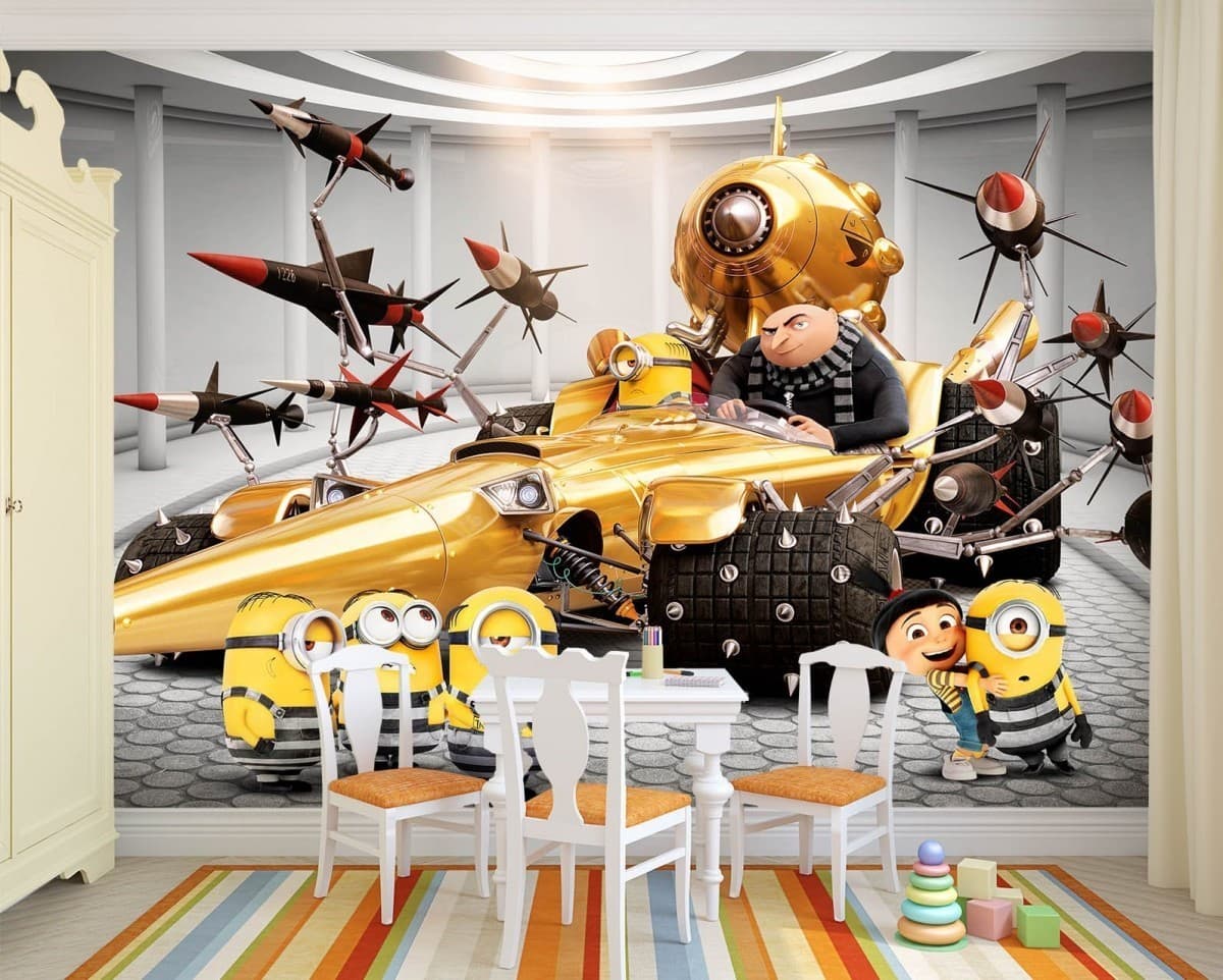 Fototapet 3d Art.Desig Despicable Me 3