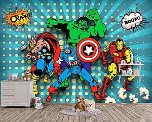 3D Фотообои Art.Desig Комиксы Marvel