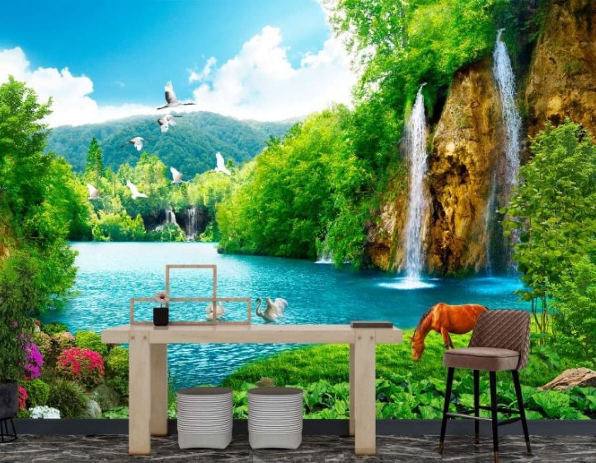 Fototapet 3d Art.Desig Natura, Cascada_2