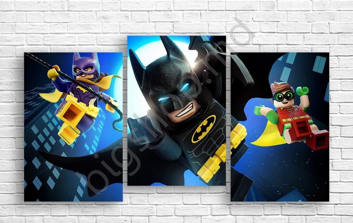 Tablou multicanvas Art.Desig DESENE ANIMATE LEGO BATMAN