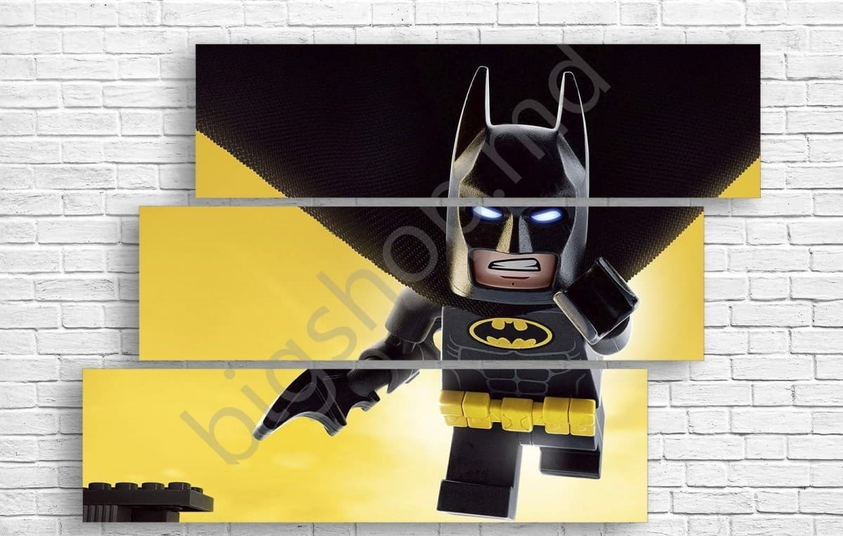 Tablou multicanvas Art.Desig DESEN ANIMAT LEGO BATMAN_4