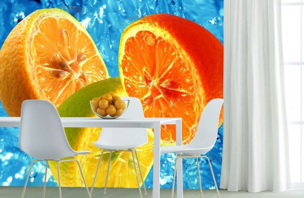 Fototapet 3d Art.Desig Portocale_3