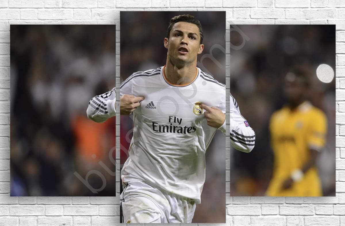 Tablou multicanvas Art.Desig CRISTIANO RONALDO FOOTBALLER BEST PLAYER SOCCER