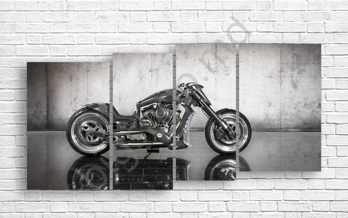 Tablou multicanvas Art.Desig ZAPICO MANSORY BIKE