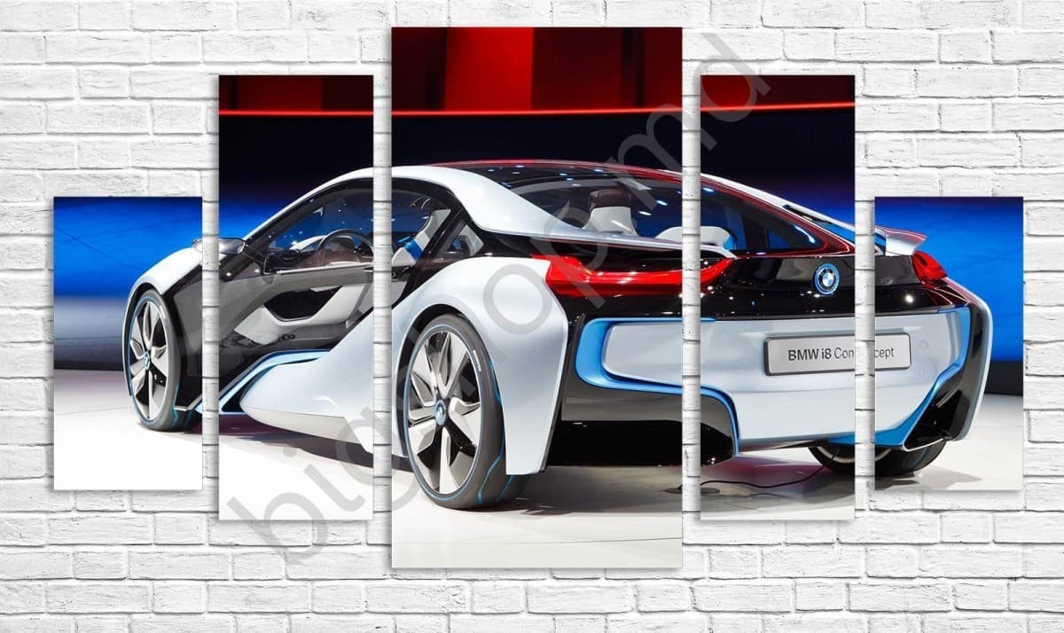 Модульная картина Art.Desig BMW I8_2