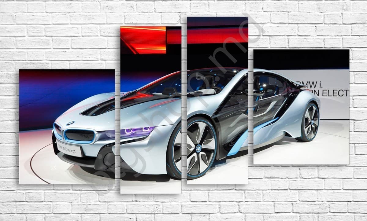 Модульная картина Art.Desig BMW I8_3