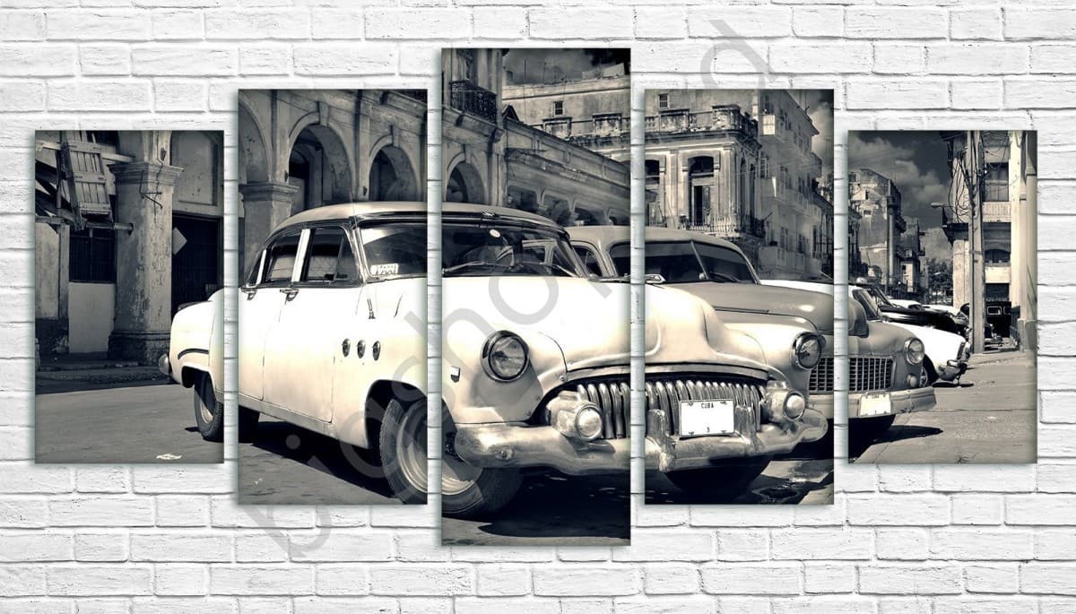 Модульная картина Art.Desig MASINA RETRO