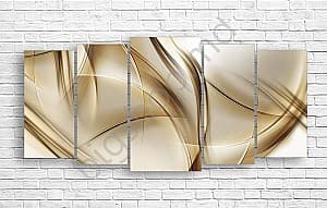 Tablou multicanvas Art.Desig LINII ABRAZIVE DE CAFEA