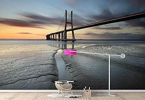 Fototapet 3d Art.Desig Vasco da Gama Bridge