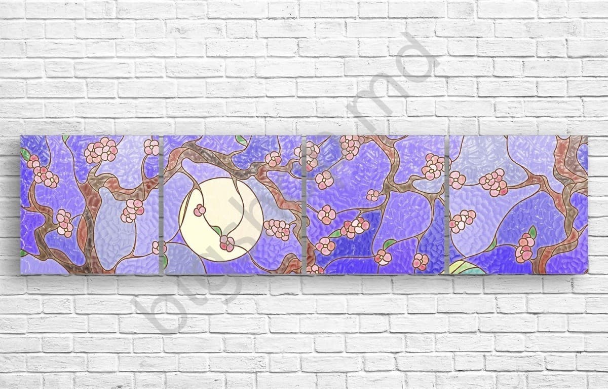 Модульная картина Art.Desig РИСУНОК НА СТЕКЛЕ