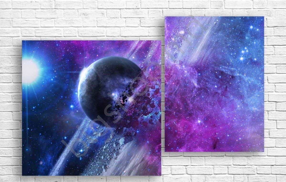 Модульная картина Art.Desig КОСМОС