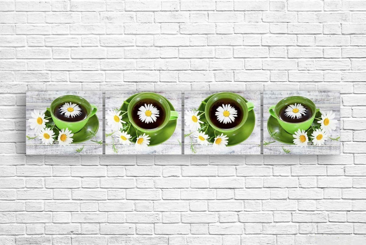 Модульная картина Art.Desig ЧАЙ С РОМАШКОЙ