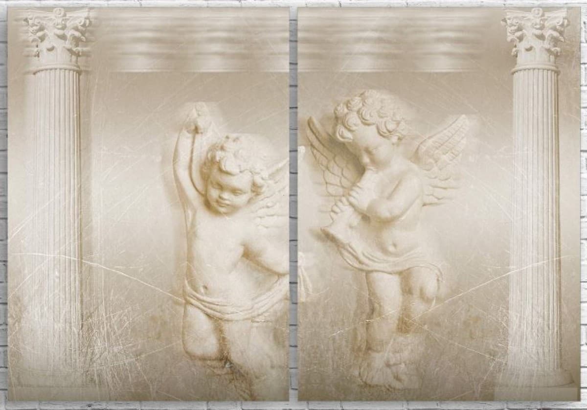 Tablou multicanvas Art.Desig INGERII RETRO