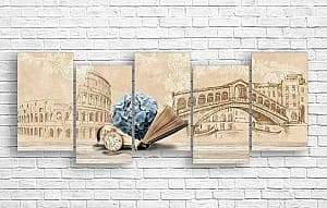 Tablou multicanvas Art.Desig ITALIA ANTICĂ_2