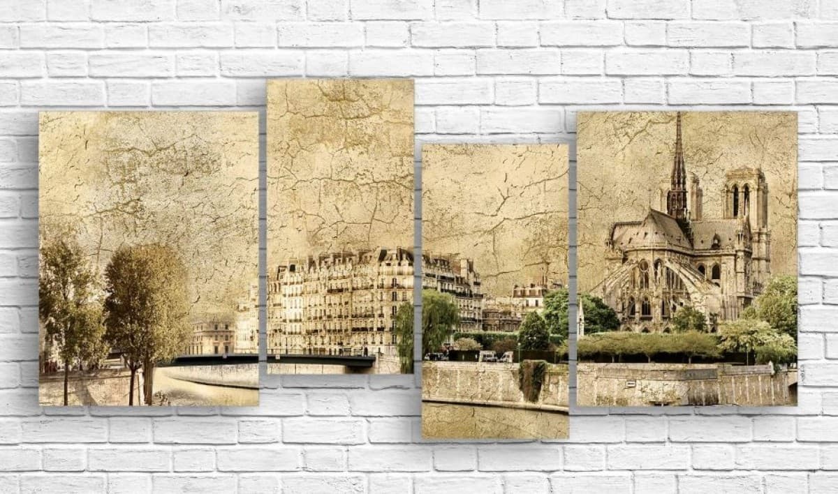 Tablou multicanvas Art.Desig Notre Dame de Paris