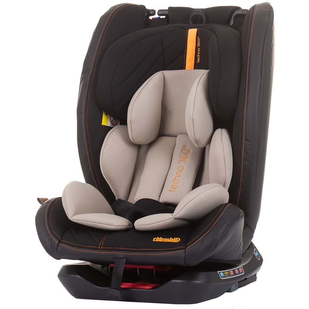 Scaun auto Chipolino Techno Isofix 360° STKTH02303SA Sand