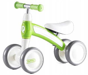 Bicicletă fără pedale QPlay Cutey Green