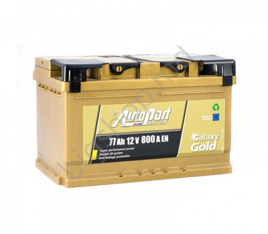 Автомобильный аккумулятор AutoPart Galaxy Gold ARL77Ah12v