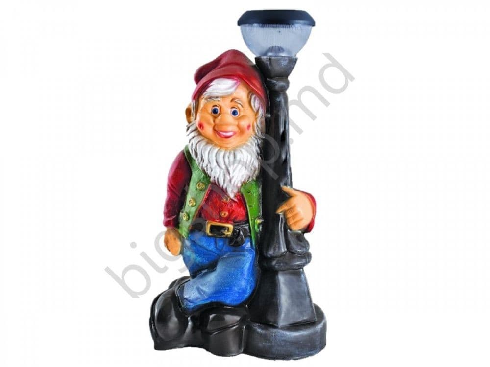 Decor pentru gradina Art Figure Pitic linga felinar (5.042)