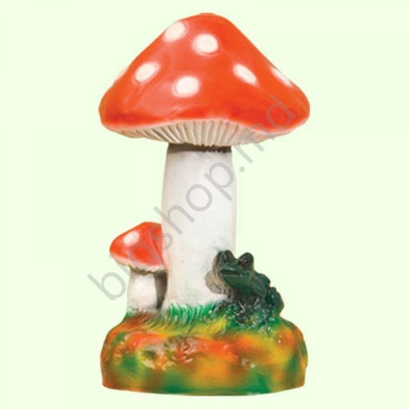 Decor pentru gradina Art Figure Amanita cu broscute (5.323)